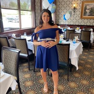 Pinkblush maternity dress